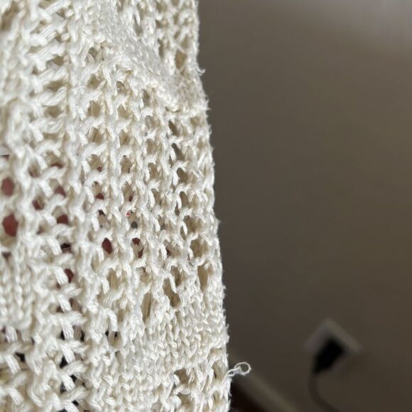 POL Cream Color Sheer Sweater - Picture 10 of 13